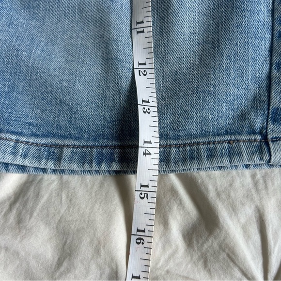 Garage Womens XS Denim Blue Mini Skirt - Picture 2 of 6